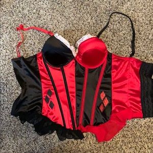 Harley Quinn Bustier Costume